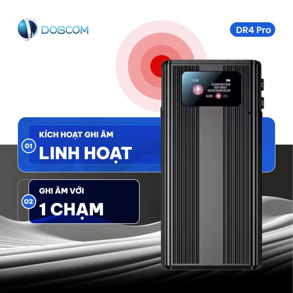 Ghi âm với 1 chạm