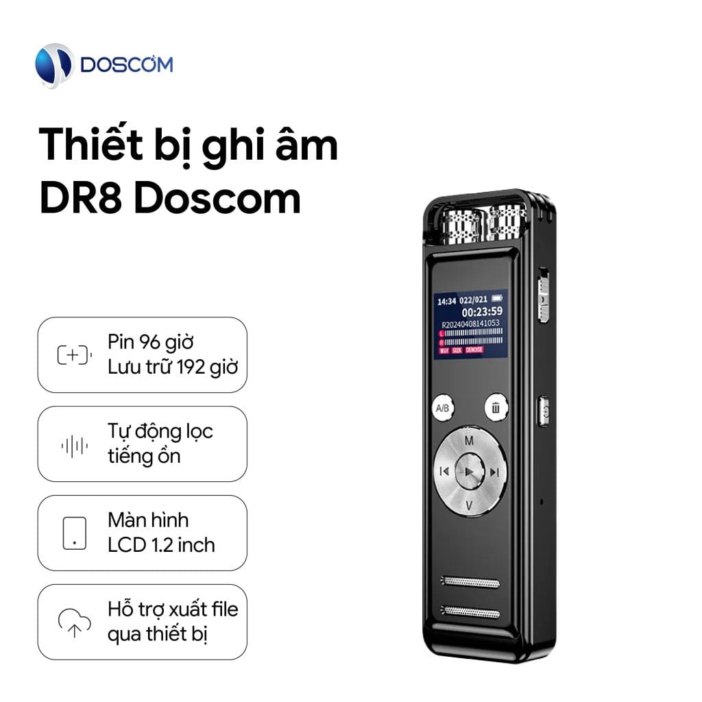 Thiết bị ghi âm Dr8