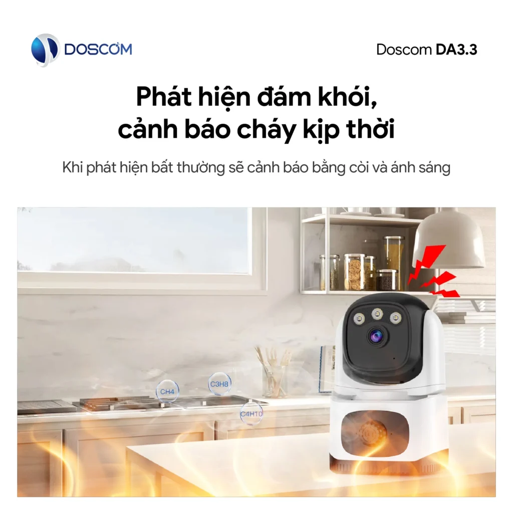 Tính năng phát hiện đám cháy