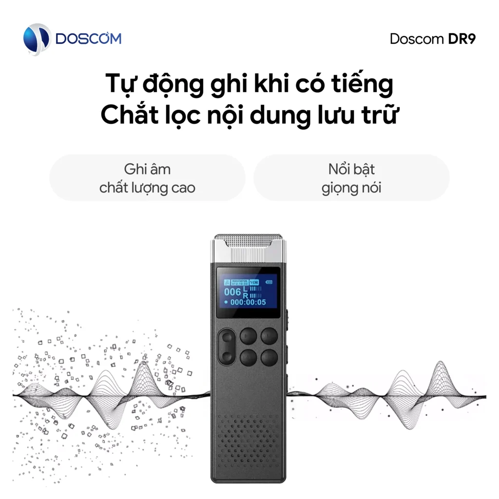 Ghi âm khi có giọng nói môi trường xung quanh