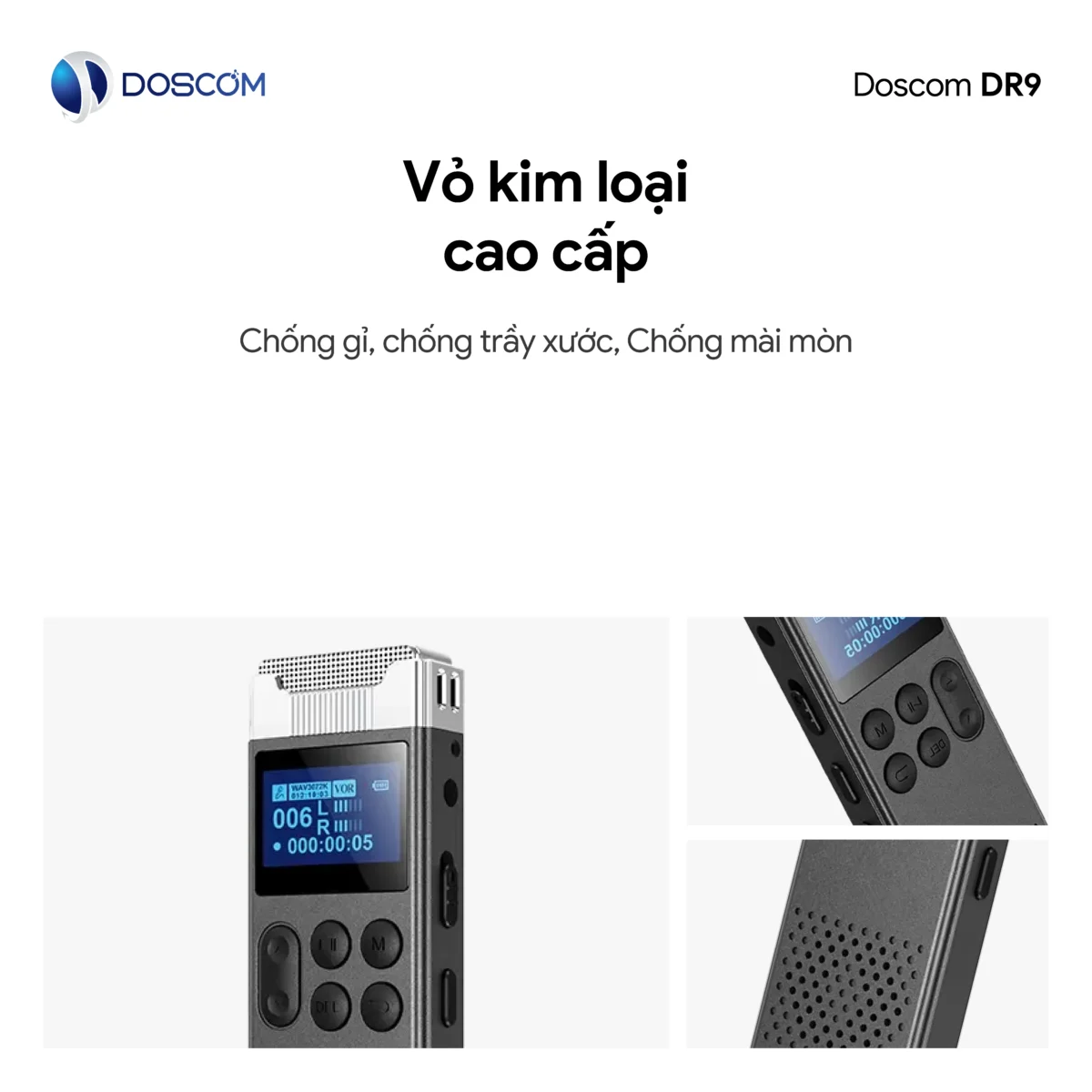 Thiết kế nhỏ gọn, cứng cáp