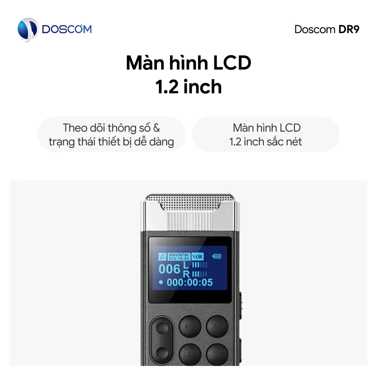 Màn hình LCD sắc nét