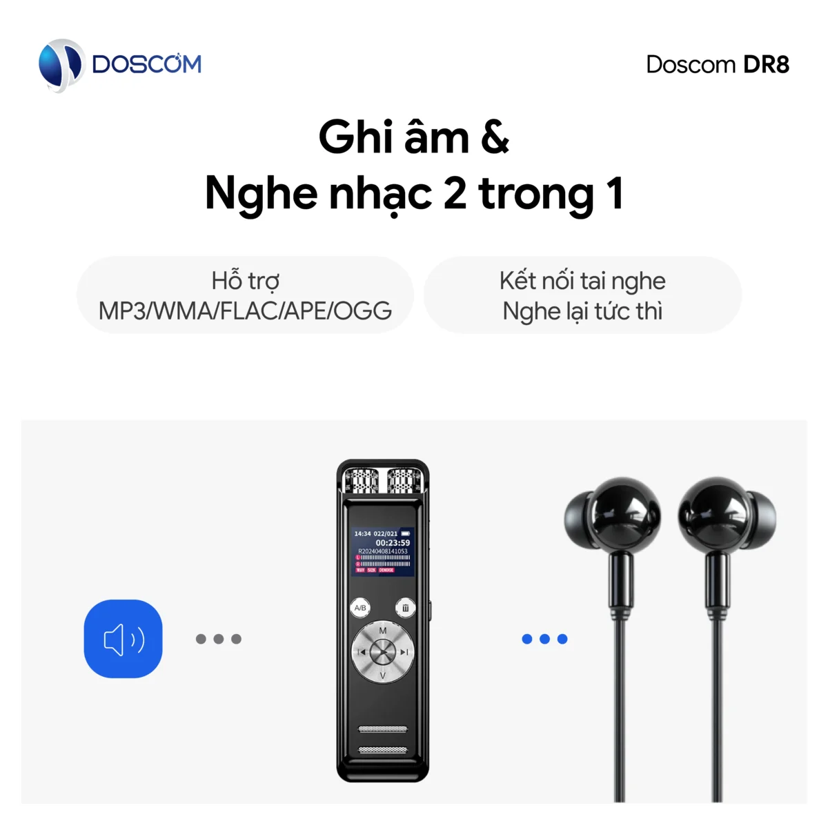 DR8 - Tiện lợi tối đa