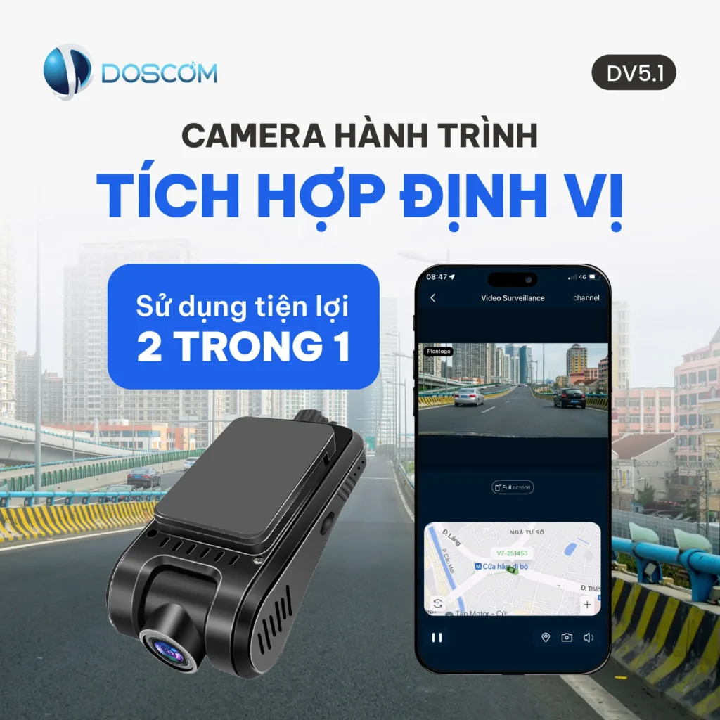 Camera hành trình tích hợp định vị