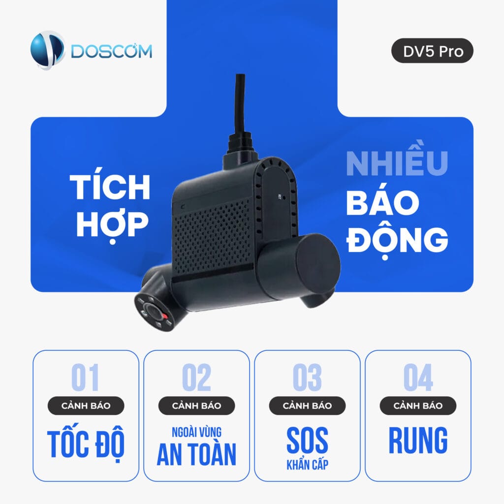 Tích hợp nhiều cảnh báo bảo vệ xe