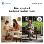 Định vị dạng móc khóa DT2 Doscom