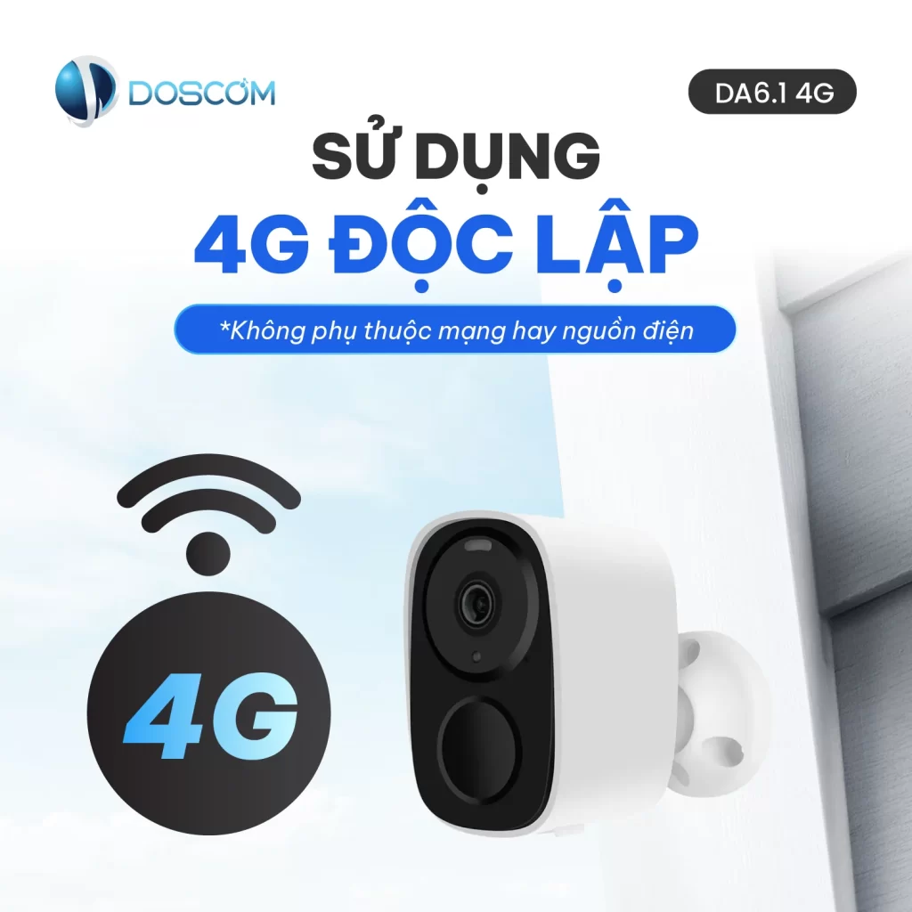 Kết nối 4G giám sát linh hoạt