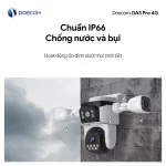 Camera 4G DA3 Pro Doscom 3 mắt camera