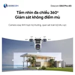 Camera 4G DA3 Pro Doscom 3 mắt camera