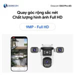 Camera 4G DA3 Pro Doscom 3 mắt camera