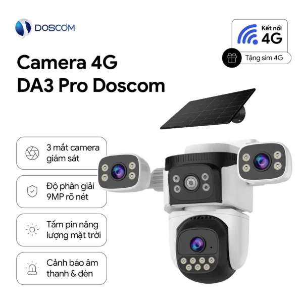 Camera DA3 Pro 4G Doscom