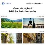 Ứng dụng giám sát nhiều khu vực rộng