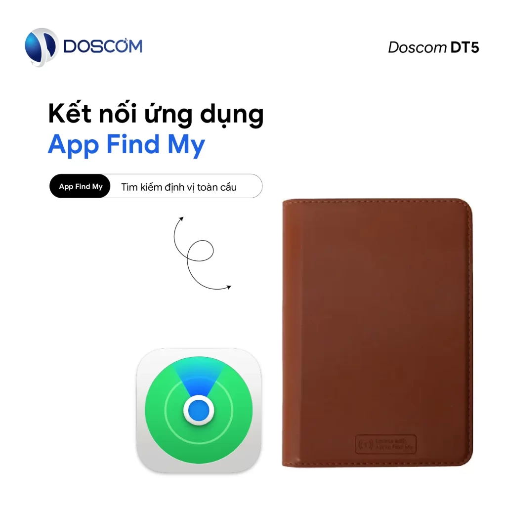 Kết nối ứng dụng App Find My, định vị toàn cầu