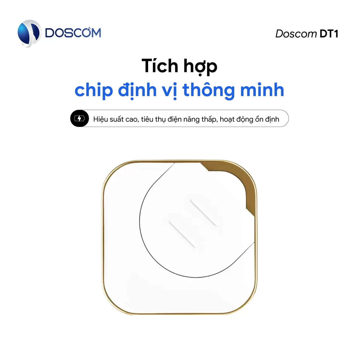 Tích hợp chip định vị thông minh