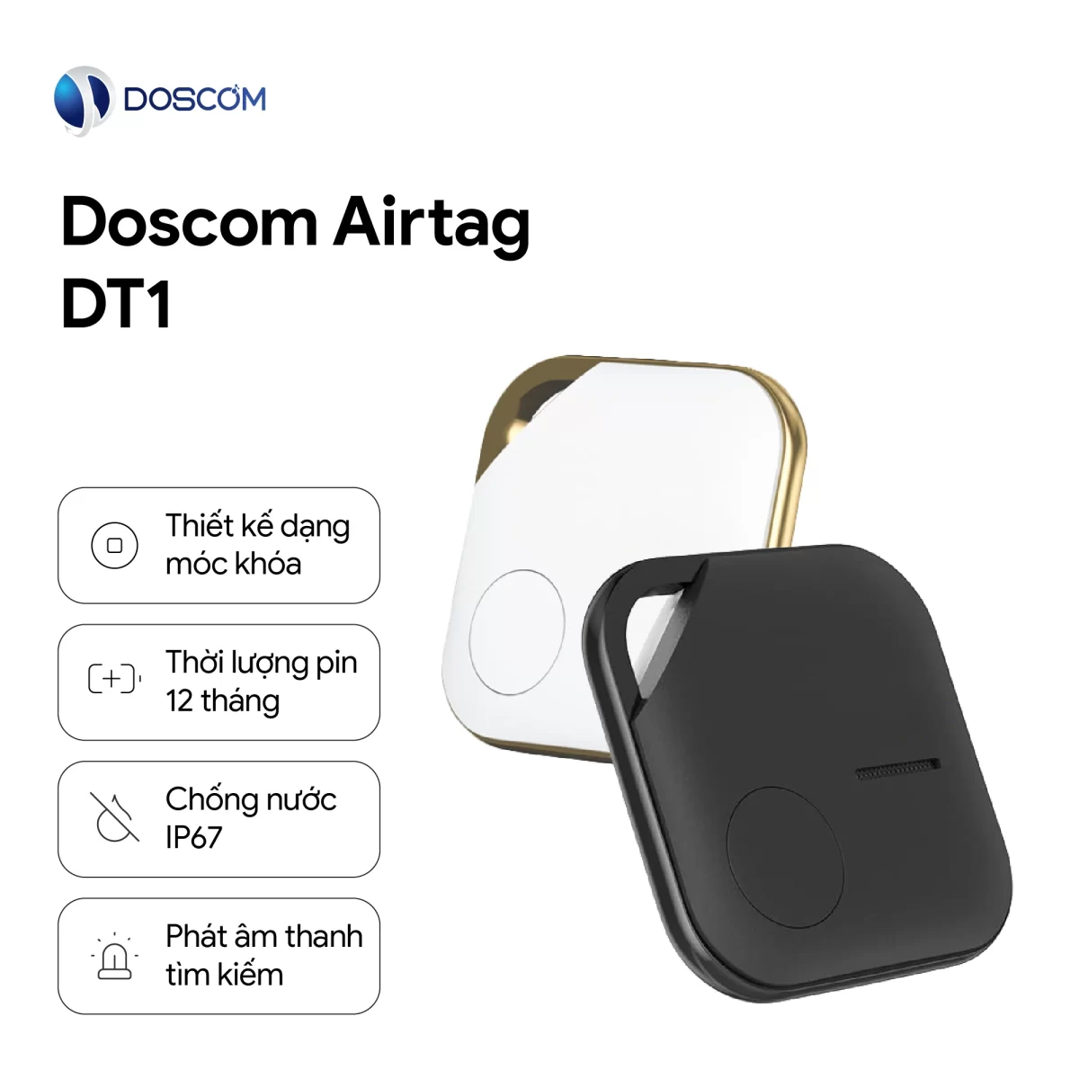Thiết bị định vị Doscom Airtag DT1