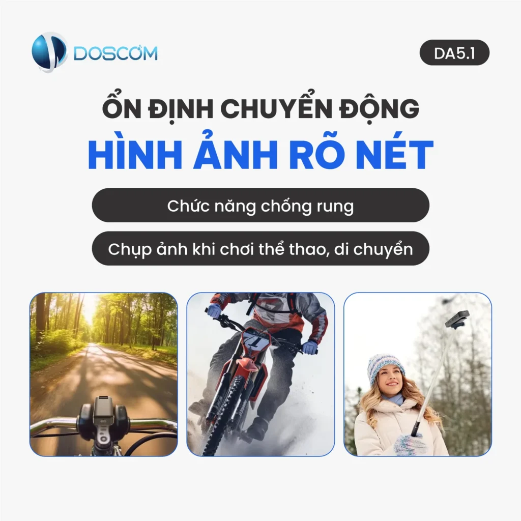 Đặc điểm nổi bật của camera mini Doscom