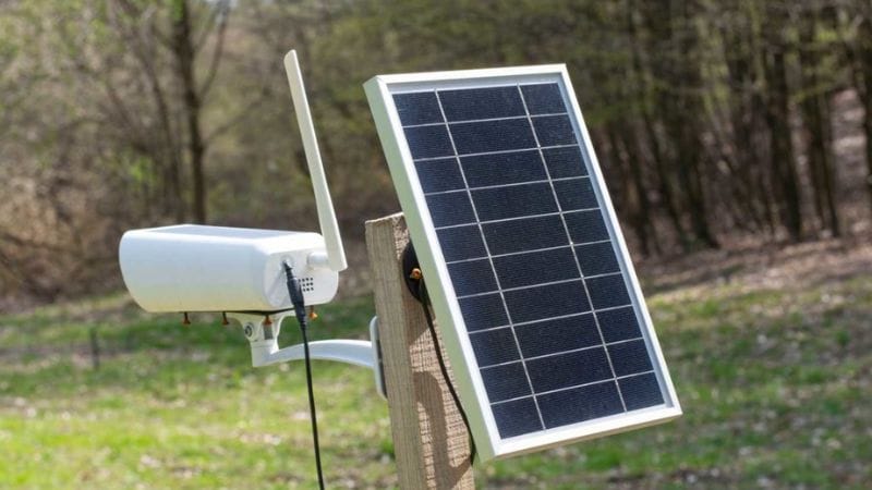 Camera năng lượng mặt trời loại nào cho vùng quê tốt?