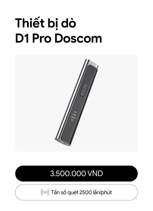 Thiết bị dò D1 Pro Doscom