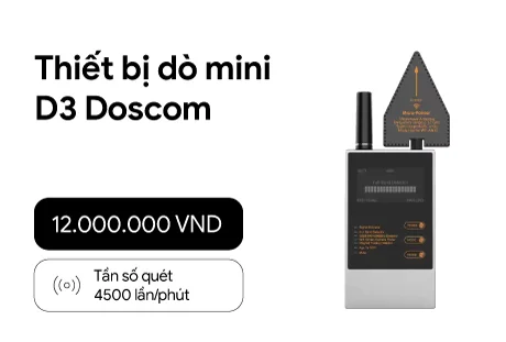 Thiết bị dò mini D3 Doscom