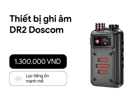 Thiết bị ghi âm DR2 Doscom