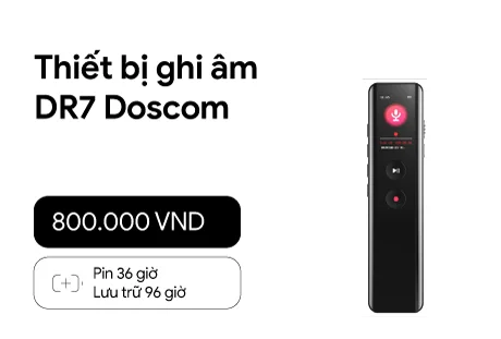Thiết bị ghi âm DR7 Doscom