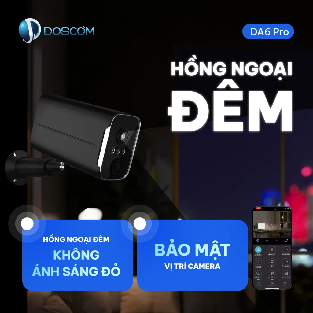 Camera không xem được vào ban đêm