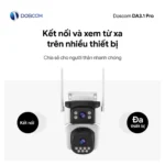 Camera Wifi DA3.1 Pro có thể kết nối và xem từ xa trên nhiều thiết bị