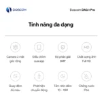 Tính năng chung Camera Wifi DA3.1 Pro