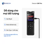 Thiết bị ghi âm chuyên dụng DR7 Pro Doscom