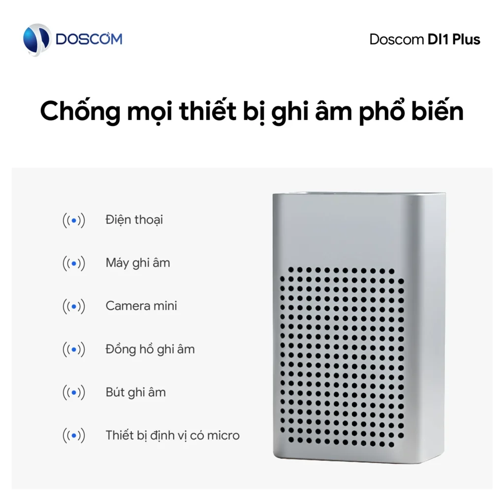 Chống mọi thiết bị ghi âm