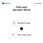 Doscom – Chính sách bảo hành