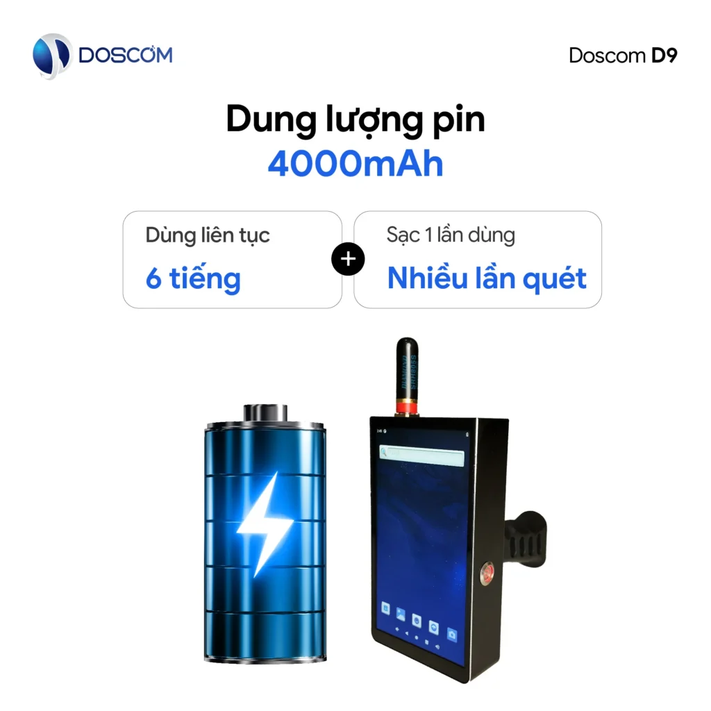 Dung lượng pin lớn