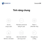 Tính năng chung - Thiết bị dò D9 Doscom