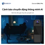 Camera DA5.1 Pro tích hợp cảnh báo chuyển động thông minh AI