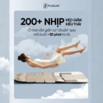 Đệm Massage Toàn Thân FUJILUX FJ-D88 – Túi Khí Toàn Thân, Bi Lăn Đa Điểm, Nhiệt Hồng Ngoại Graphene