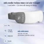 Máy Massage Mắt Nhiệt Ấm FUJILUX FJ-E10 – Giảm Khô Mắt, Chống Mỏi Khi Dùng Máy Tính – Pin 150 Phút, Gập Gọn 300g