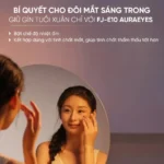 Máy Massage Mắt Nhiệt Ấm FUJILUX FJ-E10 – Giảm Khô Mắt, Chống Mỏi Khi Dùng Máy Tính – Pin 150 Phút, Gập Gọn 300g