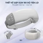 Máy Massage Mắt Nhiệt Ấm FUJILUX FJ-E10 – Giảm Khô Mắt, Chống Mỏi Khi Dùng Máy Tính – Pin 150 Phút, Gập Gọn 300g