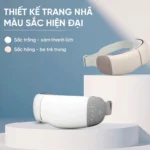 Máy Massage Mắt Nhiệt Ấm FUJILUX FJ-E10 – Giảm Khô Mắt, Chống Mỏi Khi Dùng Máy Tính – Pin 150 Phút, Gập Gọn 300g