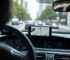 Bảng điều khiển GPS theo dõi xe hiển thị vị trí thực thời, phần mềm quản lý fleet trên điện thoại, GPS lắp trên táp lô xe ô tô