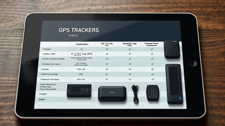 So sánh bảng các loại GPS xe: GPS pin sạc, GPS nối dây, GPS 4G chuyên nghiệp