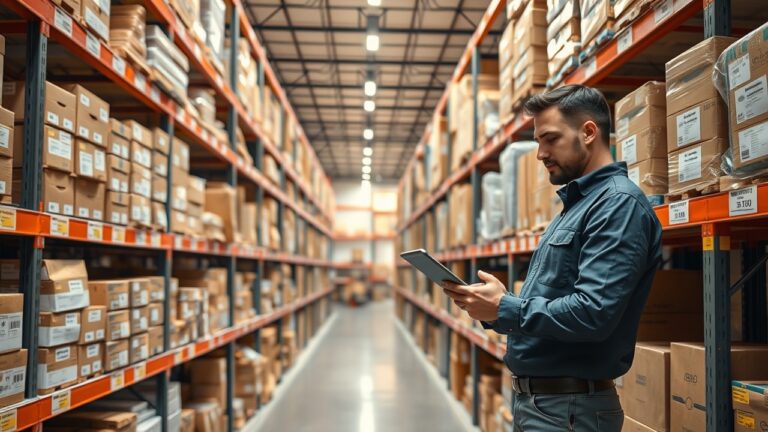 Phần mềm quản lý kho hàng giúp theo dõi sản phẩm bằng mã barcode, tối ưu hóa không gian lưu trữ và nâng cao hiệu quả quản lý kho