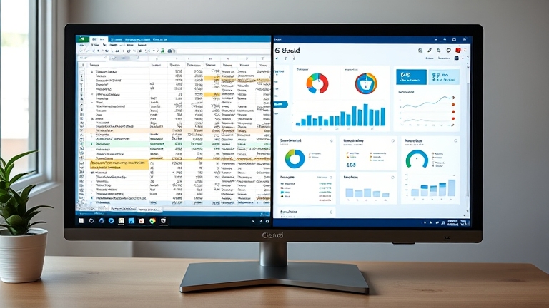 So sánh trực quan giữa Excel (rủi ro, không kiểm soát) và Doscom (an toàn, có audit trail, backup tự động)
