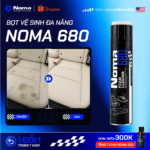 NOMA 680 tẩy rửa ghế nỉ, giày dép, túi xách đa dạng