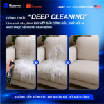 Công thức Deep Cleaning NOMA 680 làm sạch sâu vết bẩn cứng đầu