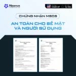 Chứng nhận MSDS an toàn cho NOMA 922 dung dịch phủ nano