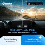 Hiệu quả trước và sau khi sử dụng NOMA 922 phủ nano kính