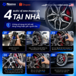 Hướng dẫn chi tiết 4 bước vệ sinh phanh đĩa với NOMA 350 tại nhà