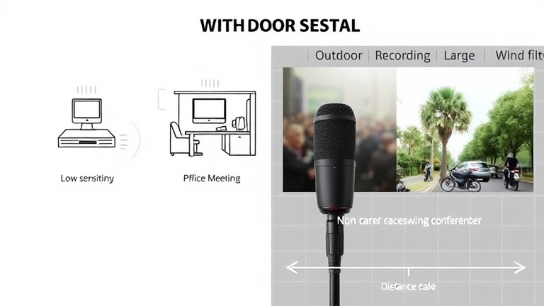Bảng so sánh độ nhạy Voice Activation: Thấp, Trung bình, Cao – khoảng cách phát hiện và ứng dụng phù hợp