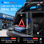 Bộ dụng cụ chăm sóc xe đi kèm Noma 110 tại xưởng sửa chữa